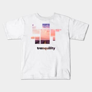 Tranquility - Lavender Kids T-Shirt